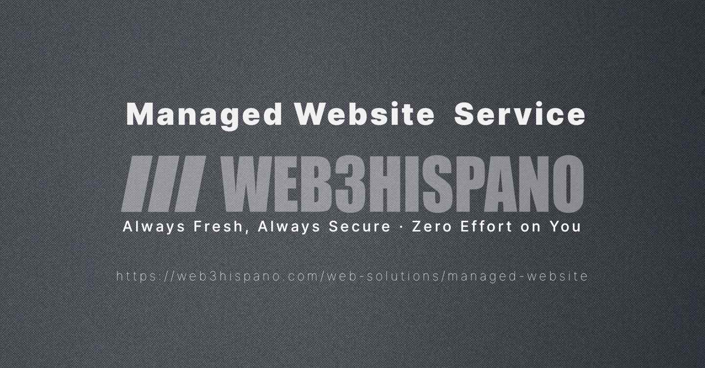 A Business Website Is Not a One-Time Project — It's Infrastructure That Needs to Run